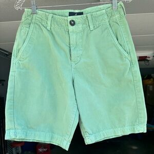 American Eagle Green shorts size 28